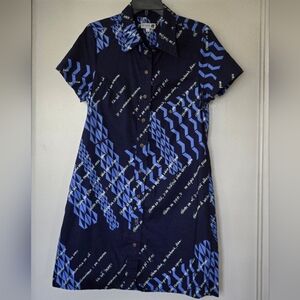 Sig Zane Navy Dress